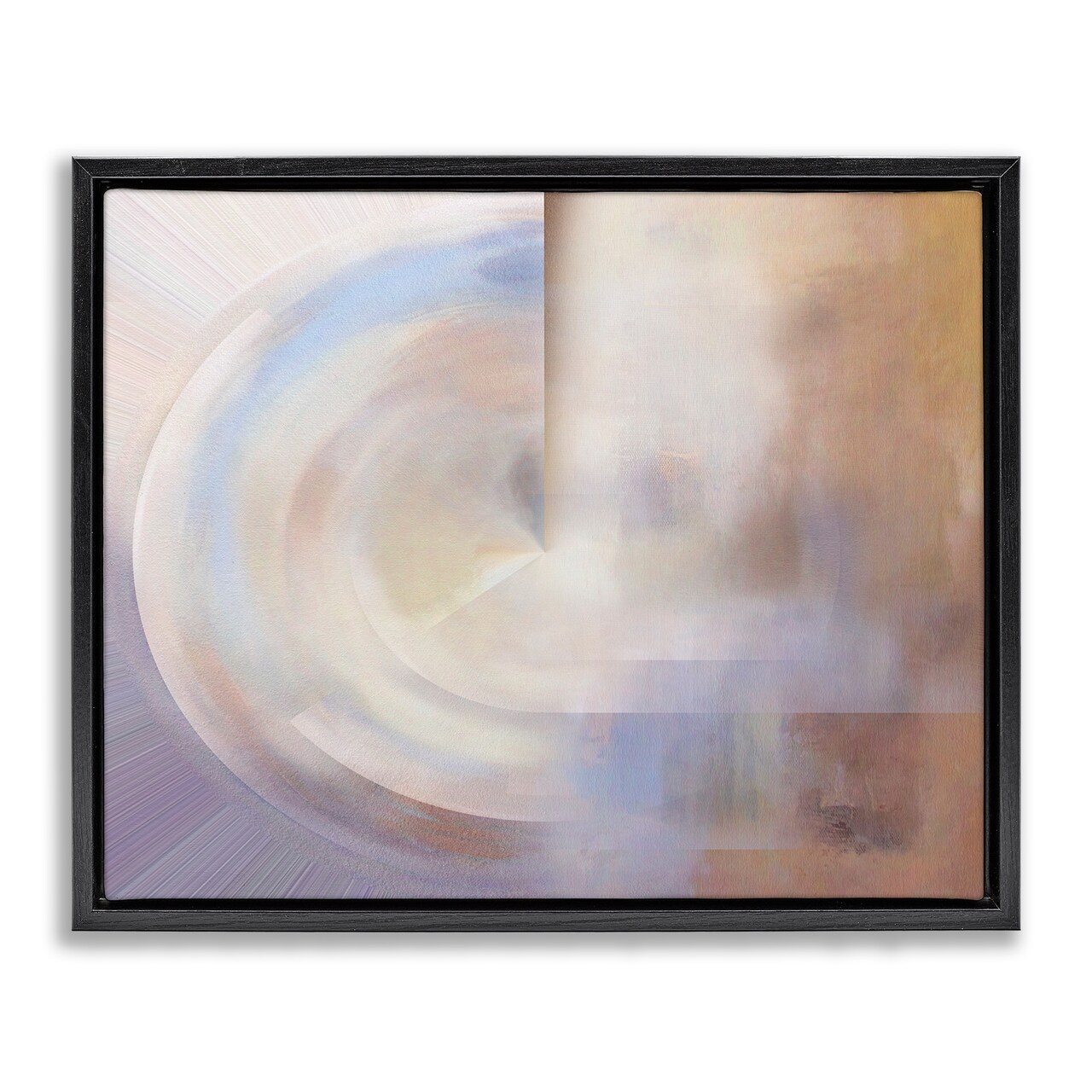 Stupell Industries Ghosts of New York Abstract Framed Floater Canvas Wall Art Design by Noah Bay